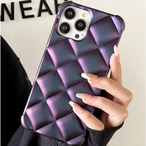 NWT Quilted Textured IPhone XS Max case